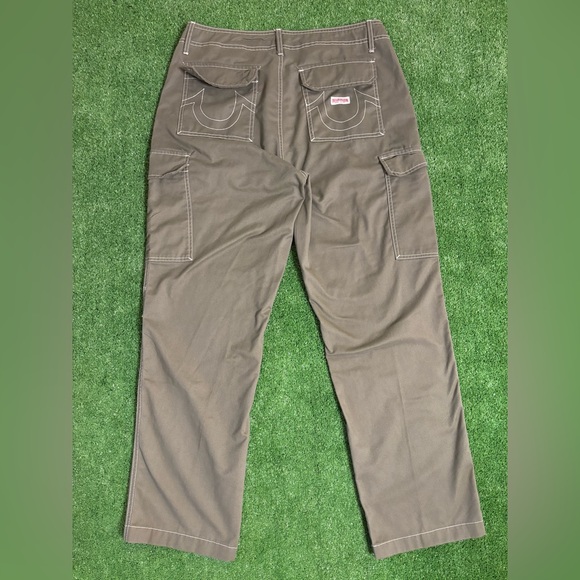 True Religion Other - True Religion Green Cargo Pants 34x31